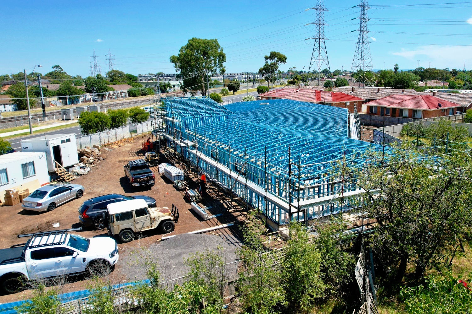 Lightweight Truecore steel frames by CMG Frames at The Journey Early Learning Centre St Albans Childcare.