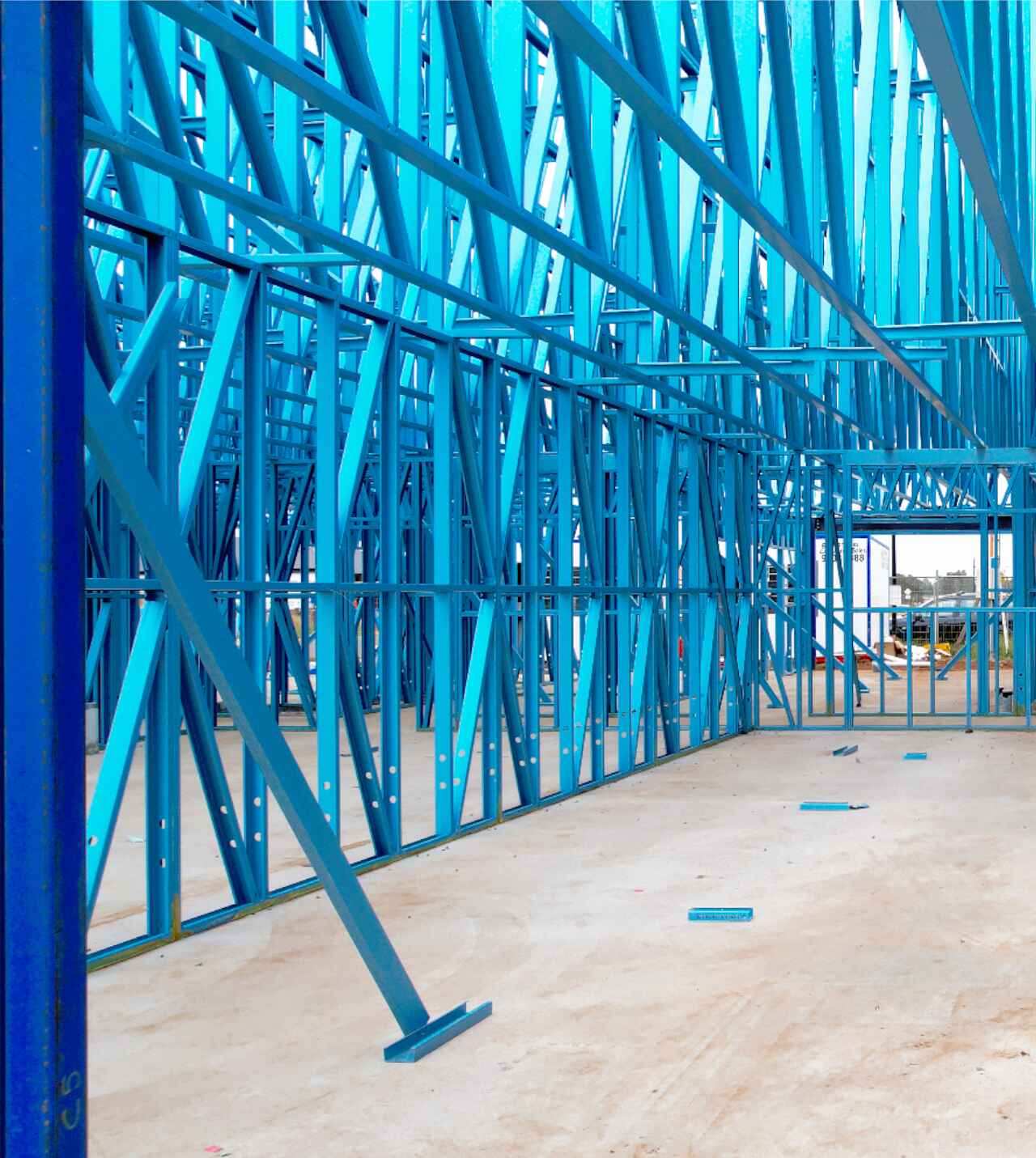 Lightweight steel large span frames at Guardian Childcare in Thornhill Park, Melbourne, using Truecore Steel by CMG Frames and Donmar.