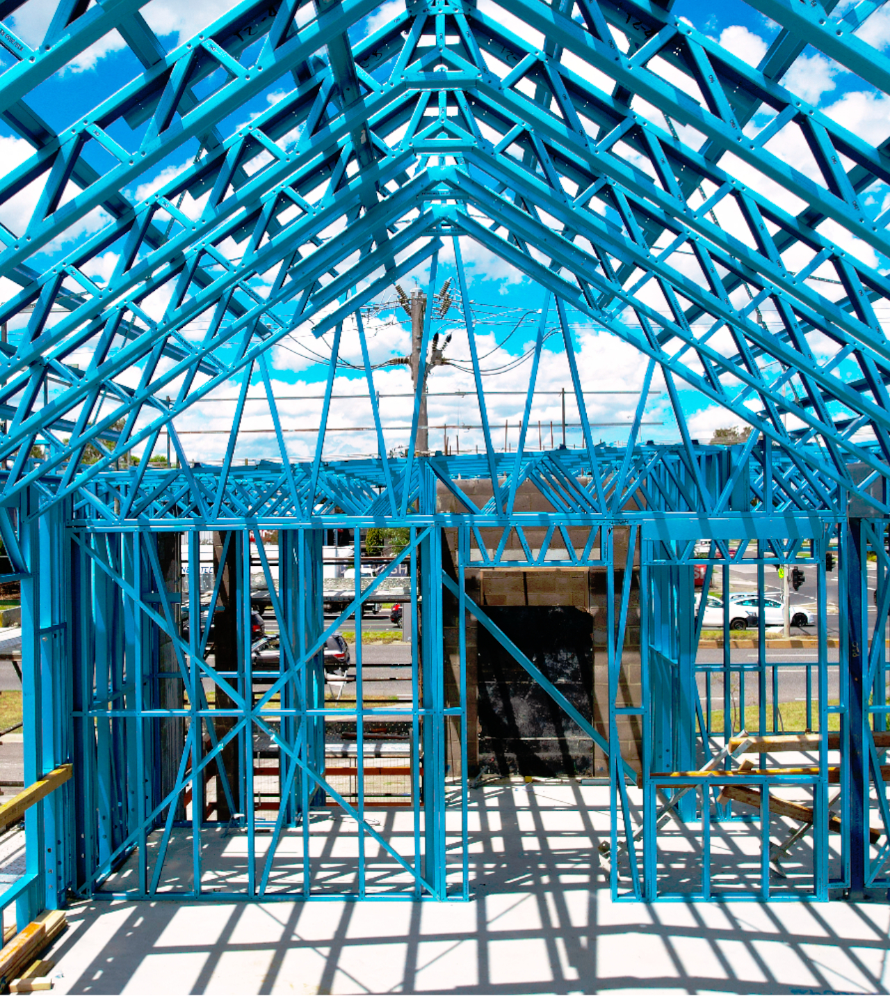 Bluescope Truecore lightweight steel frames at Westall Road Discovery Tree childcare in Clayton South, Melbourne, by CMG Frames and Donmar.