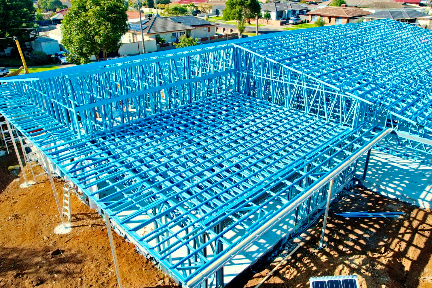 Light gauge steel framing on Eden Academy childcare in Sherrin Court, Werribee, by CMG Frames.