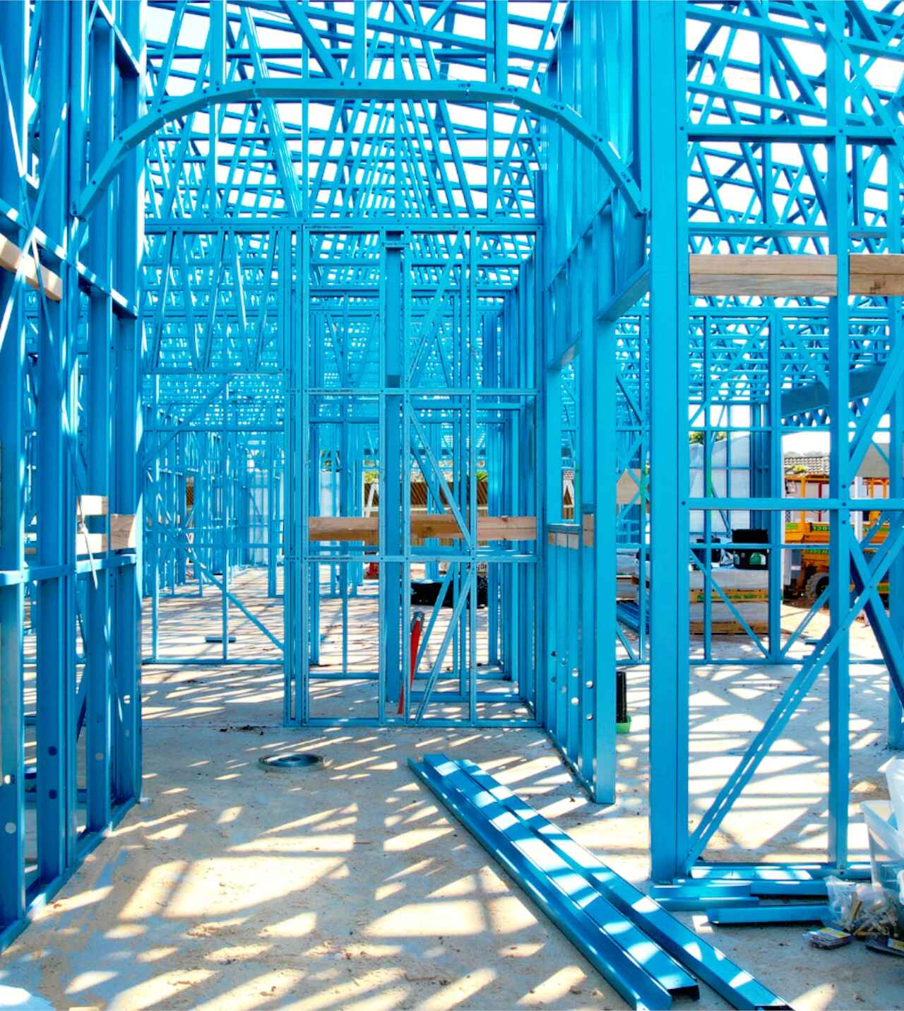 Light gauge steel framing on Eden Academy childcare in Sherrin Court, Werribee, by CMG Frames.